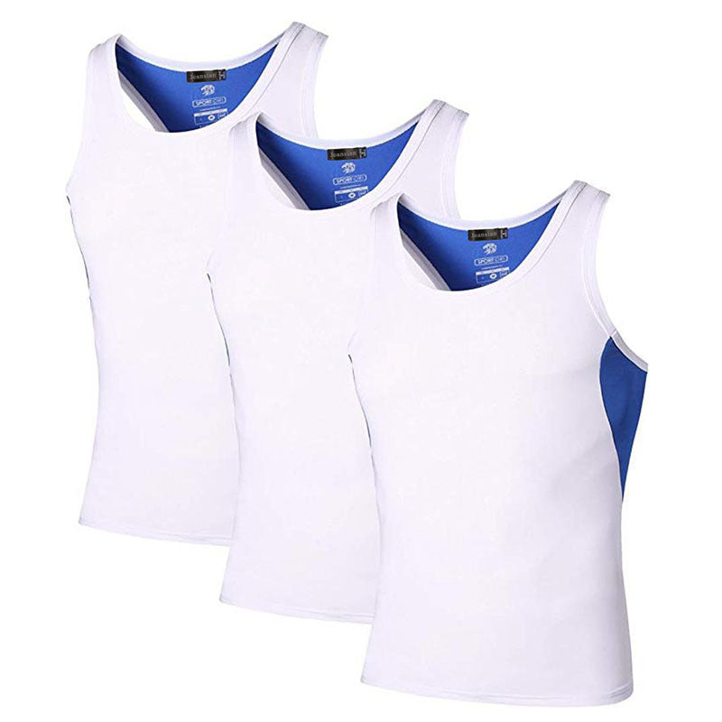 Men's Quick Dry Slim Fit Sleeveless Sport Tank Tops Shirts - LiftEra Fitness