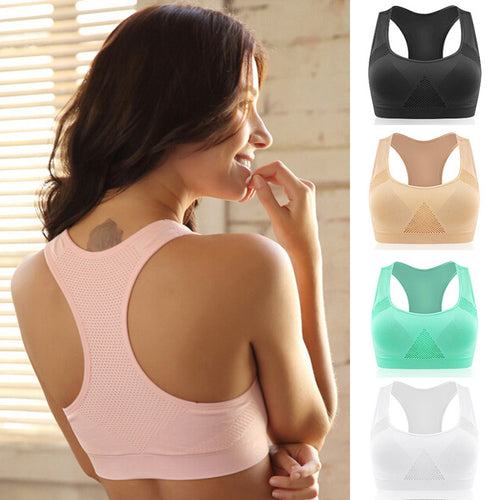 Hollow Sweat-absorbent Quick-drying Yoga Running Sport Bras - LiftEra Fitness