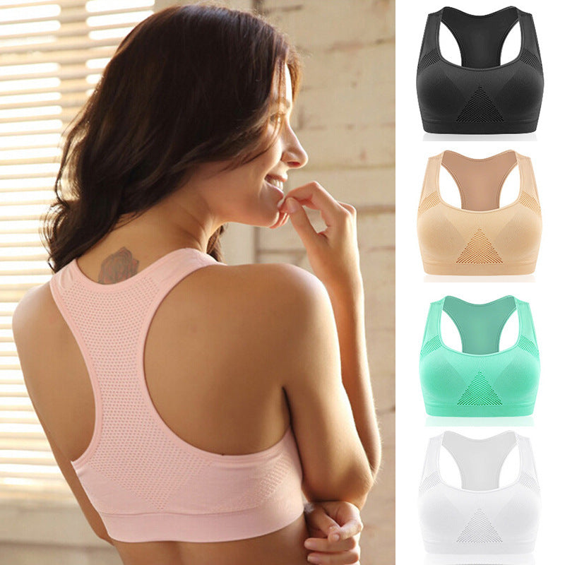 Hollow Sweat-absorbent Quick-drying Yoga Running Sport Bras - LiftEra Fitness