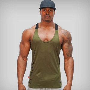 Sports Running T-shirt Men Gym Fitness Tops Tee Shirt String - LiftEra Fitness