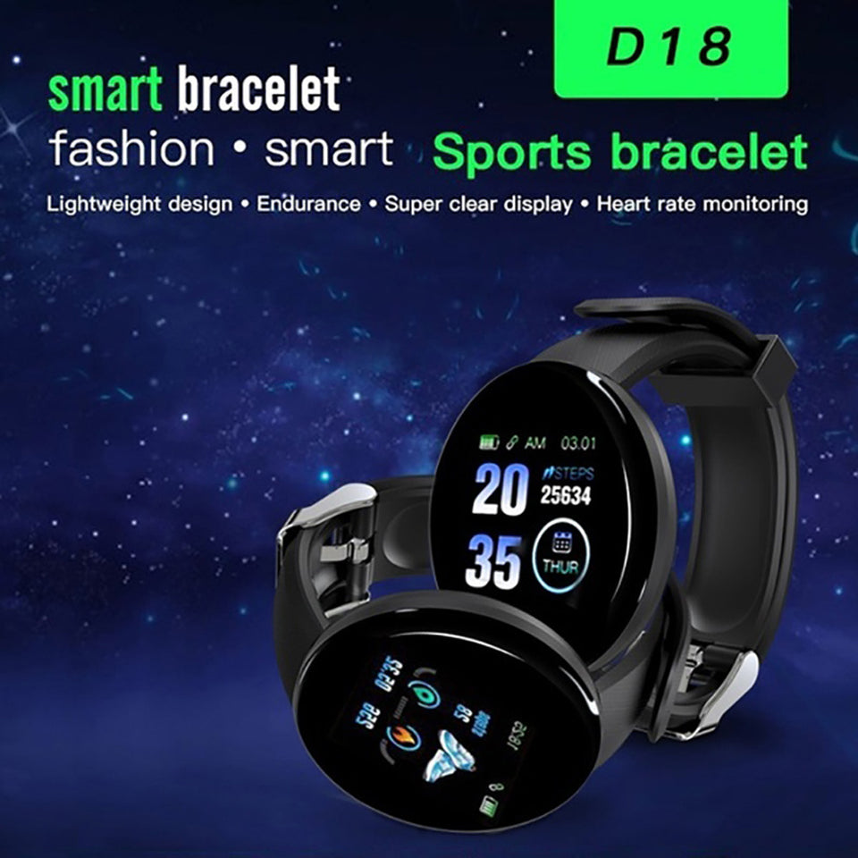 D18 Bluetooth Smart Watch - LiftEra Fitness