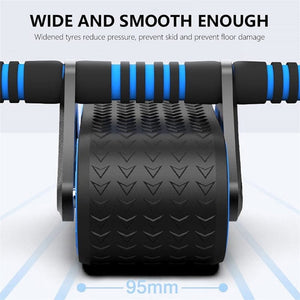 Double Wheel Abdominal Exerciser - LiftEra Fitness