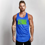 Fitness Men Shirt Slim Fit Vests Mesh Singlets Muscle Tops - LiftEra Fitness