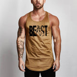 Fitness Men Shirt Slim Fit Vests Mesh Singlets Muscle Tops - LiftEra Fitness