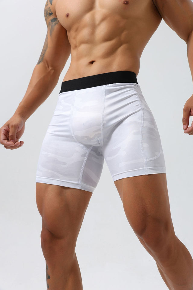 Fitness Tight Shorts Men's Quick-drying Skinny Running Fitness Shorts - LiftEra Fitness