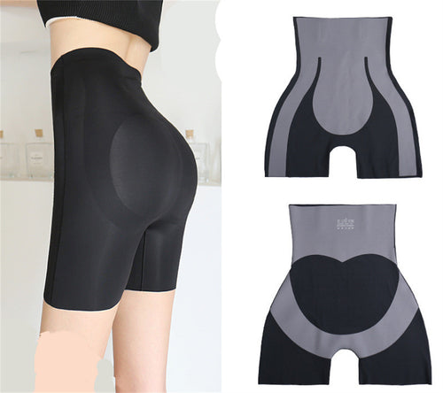 High-rise Yoga Fitness Hip Raise Shorts Pants Shaping Panties Underwear High Elasticity Bodysuit Knickers Tights Leggings Capri Cropped Trousers - LiftEra Fitness