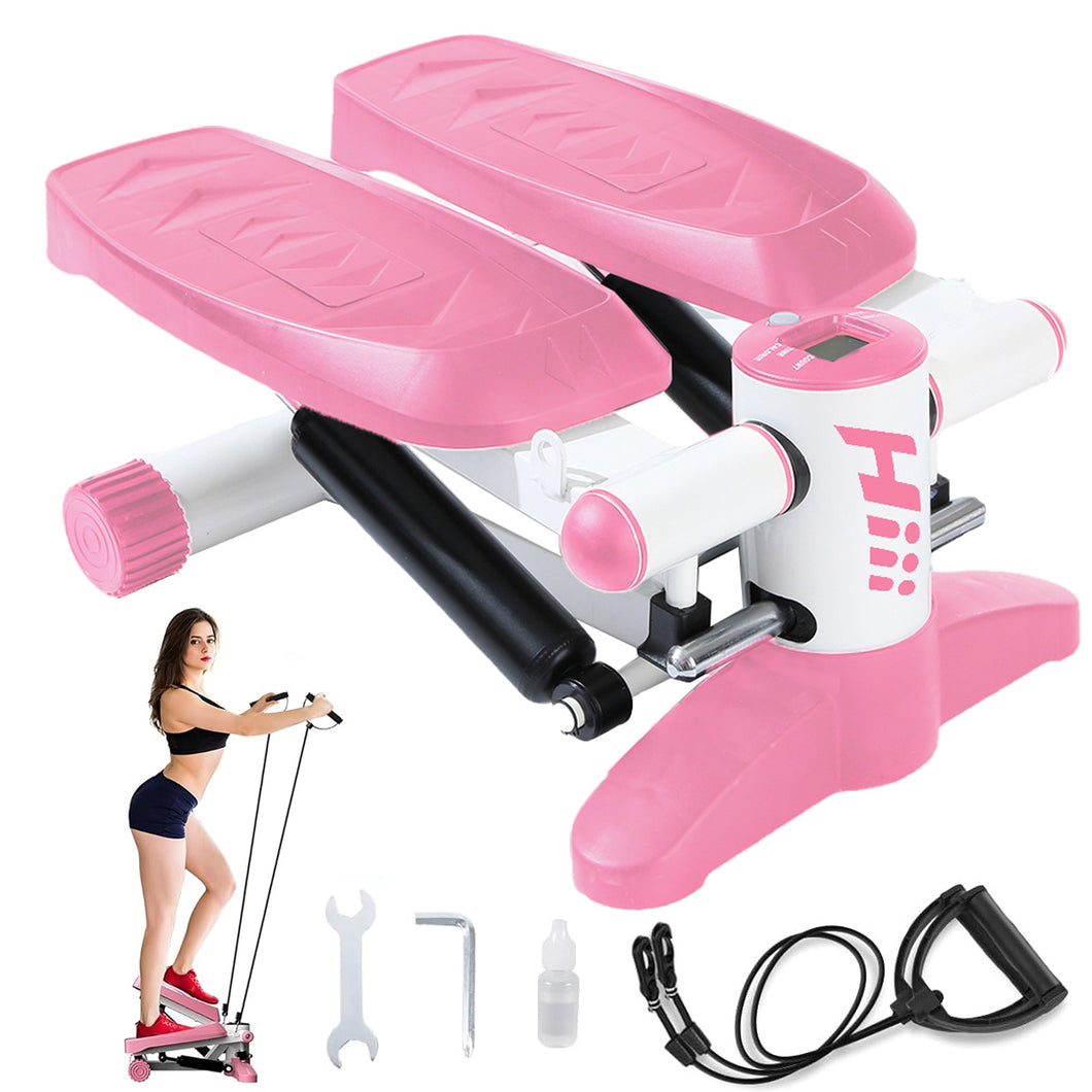 Hiii Brand, Stepper, 3 In 1, With Pull Rope, Carpet, Counter, Lever Hydraulic Structure, Wider And Thicker Models - LiftEra Fitness